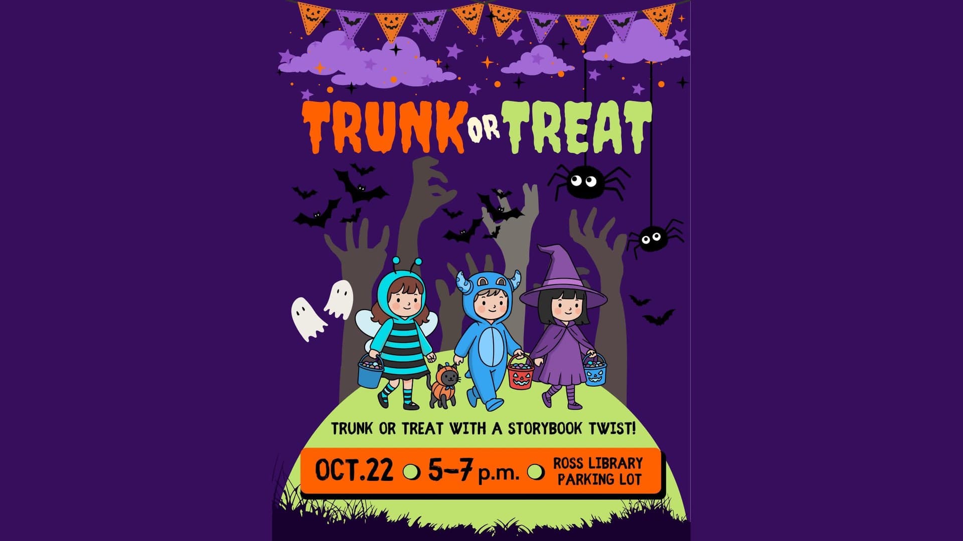 Trunk or Treat at the Ross Library